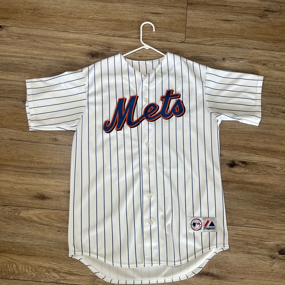 New York Mets #75 Francisco Rodriguez Stitched Majestic Jersey Size Medium